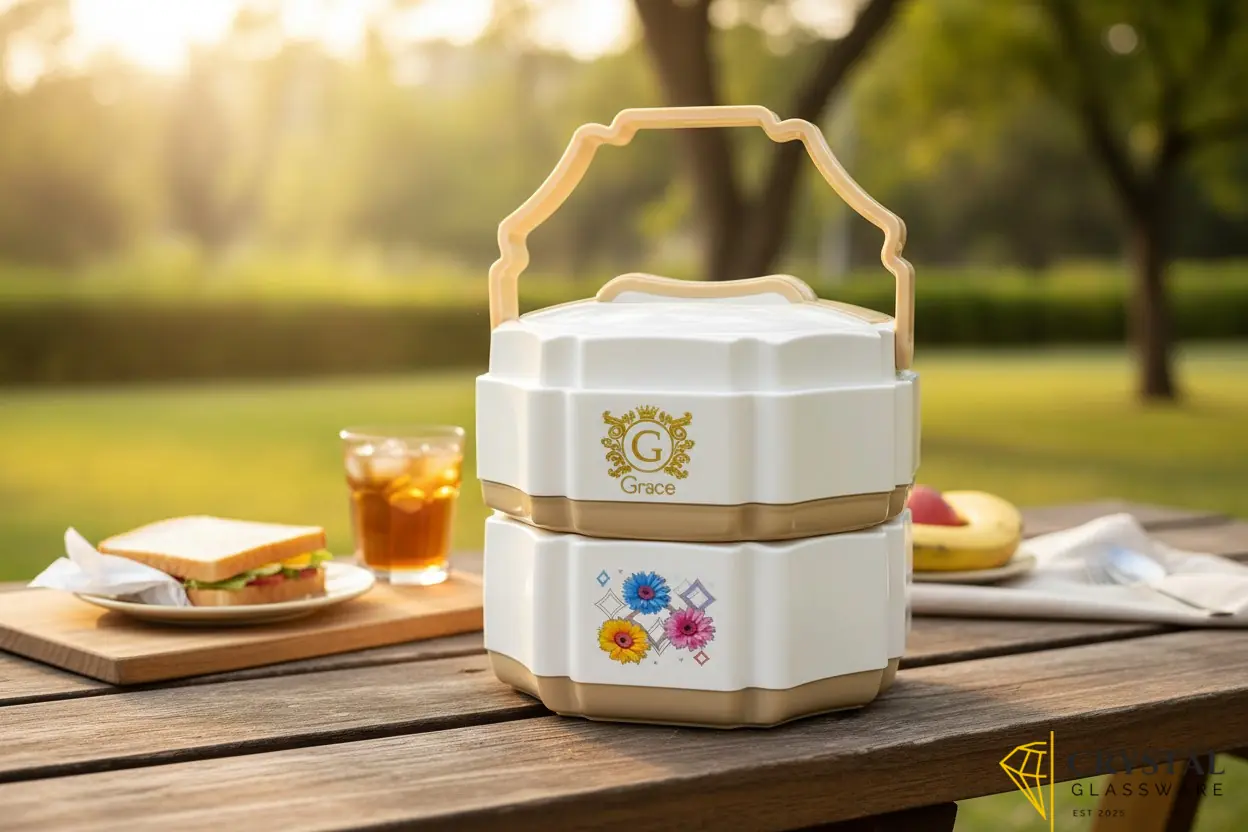 Food Carrier Two-Tier Lunch Box  